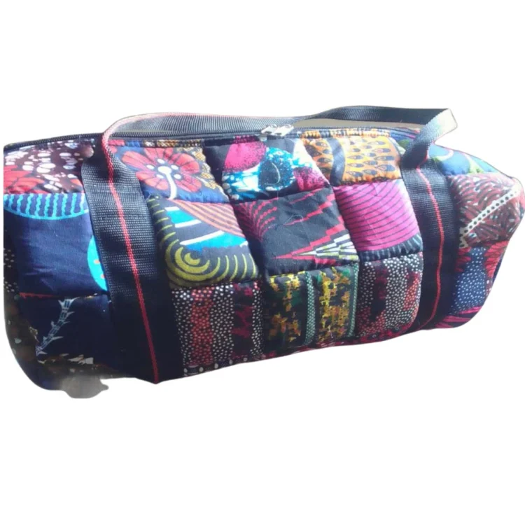 Jorova patchwork gym bag