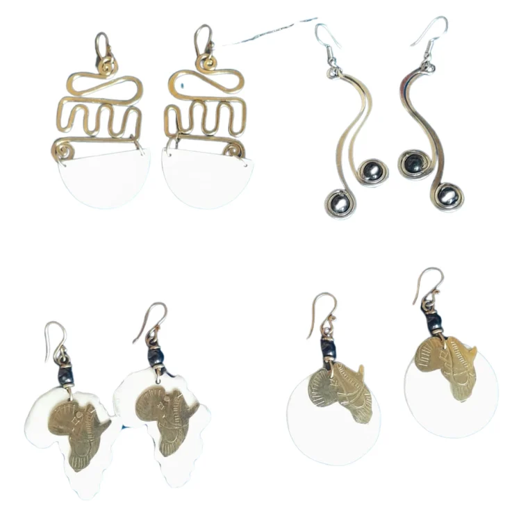 assorted maps and coil earing