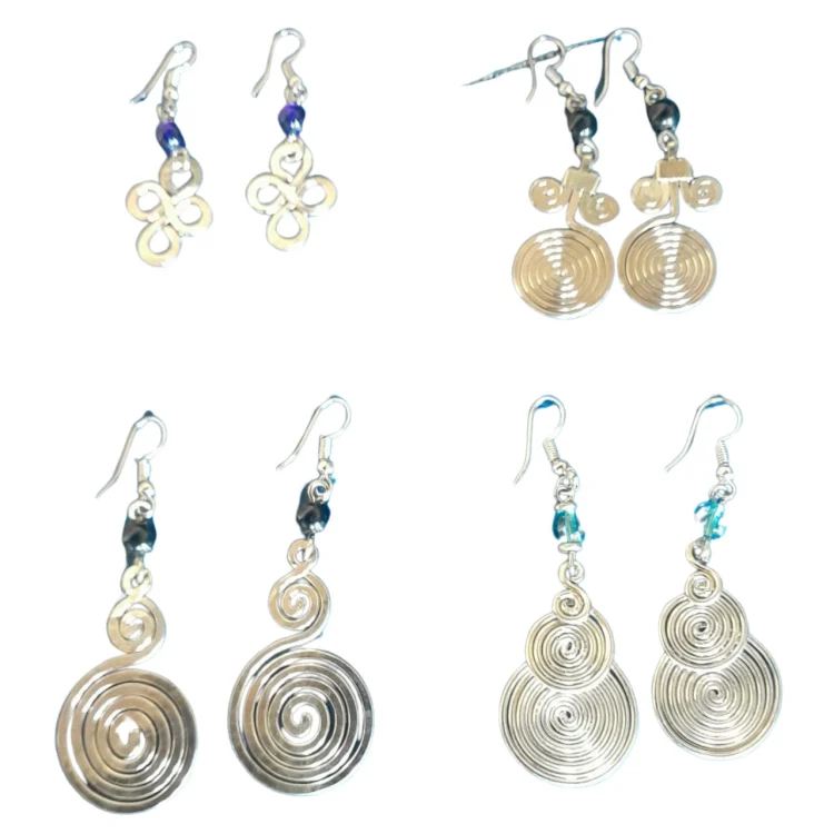 Jorova assorted coil earrings (1)
