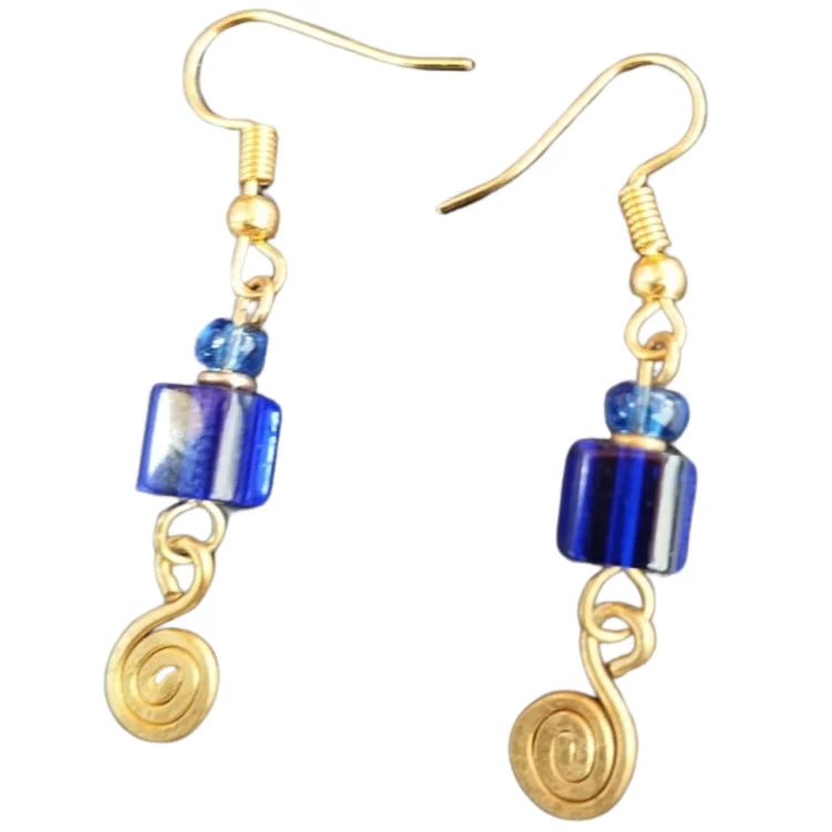 Jorova bead coil earing