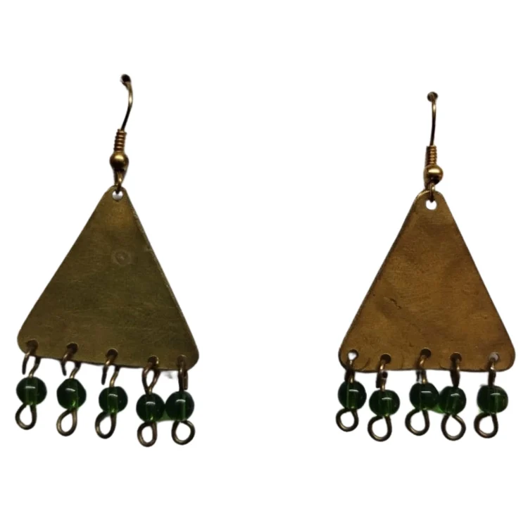 Jorova tribal brass earing