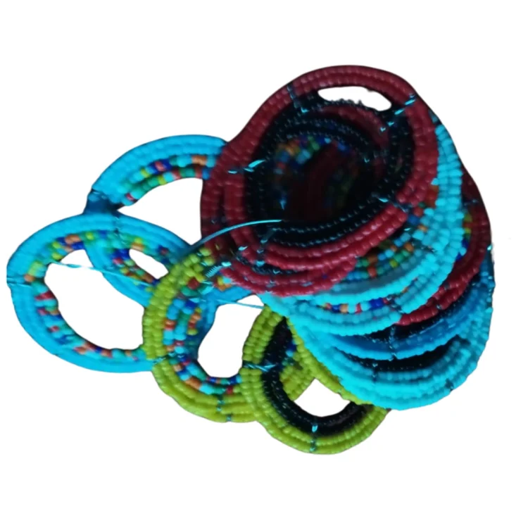 Jorova earing oval beaded